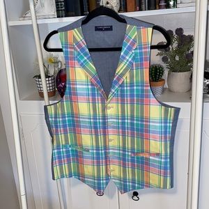 Plaid Men’s Saddlebred Vest